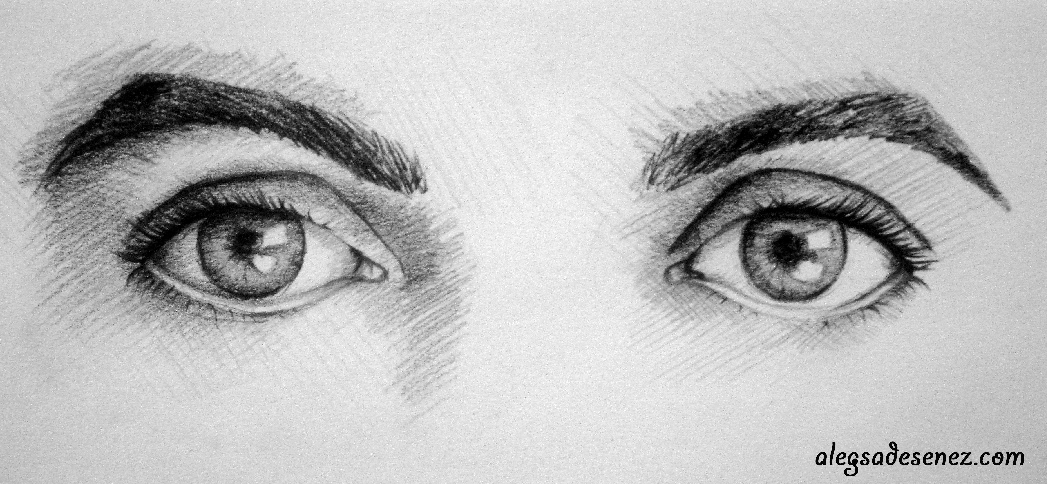 7 pasi cu ajutorul carora sa desenezi ochii